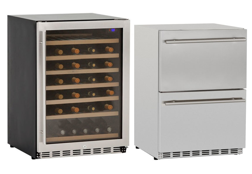 24 5.3c Deluxe Outdoor Rated Refrigerator – Summerset Grills